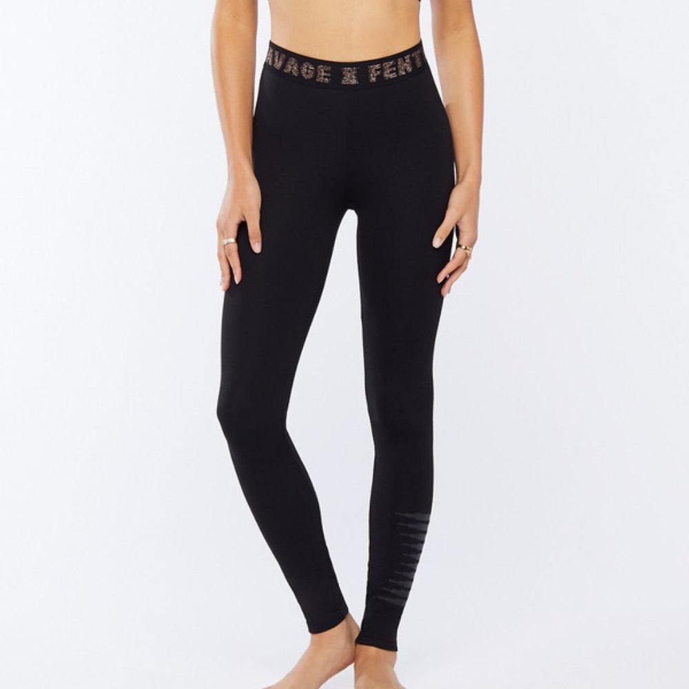 Savage X Fenty Black Leggings